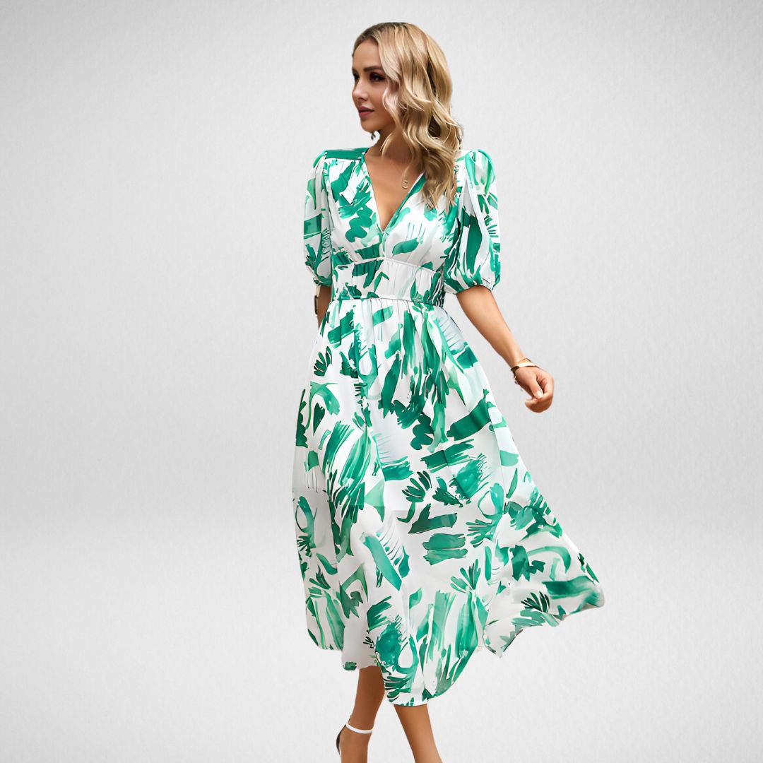 Zulema® | Bezauberndes Kleid mit V-Ausschnitt