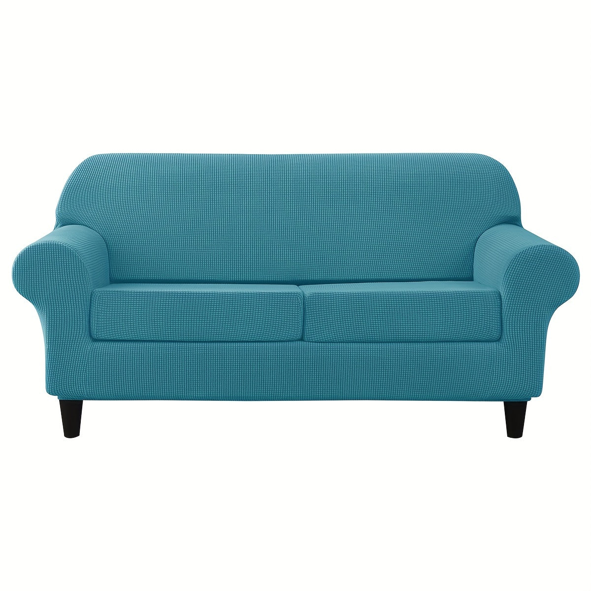 Weiche und elastische Jacquard-Sofahusse mit Kissenbezügen