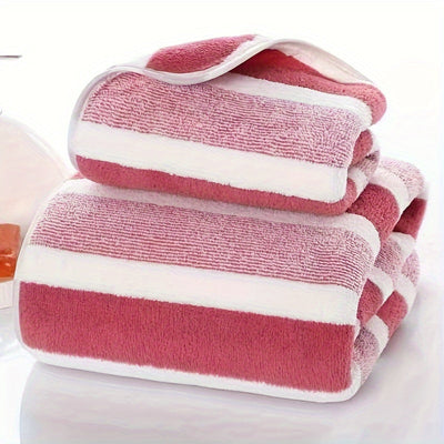 1 Handtuch + 1 Badetuch Set – Weich, Stilvoll & Ideal für den Alltag