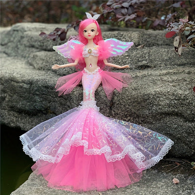 45 cm Bunte Meerjungfrau-Puppen für Mädchen
