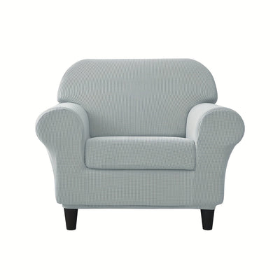 Weiche und elastische Jacquard-Sofahusse mit Kissenbezügen