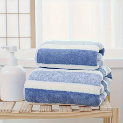 1 Handtuch + 1 Badetuch Set – Weich, Stilvoll & Ideal für den Alltag