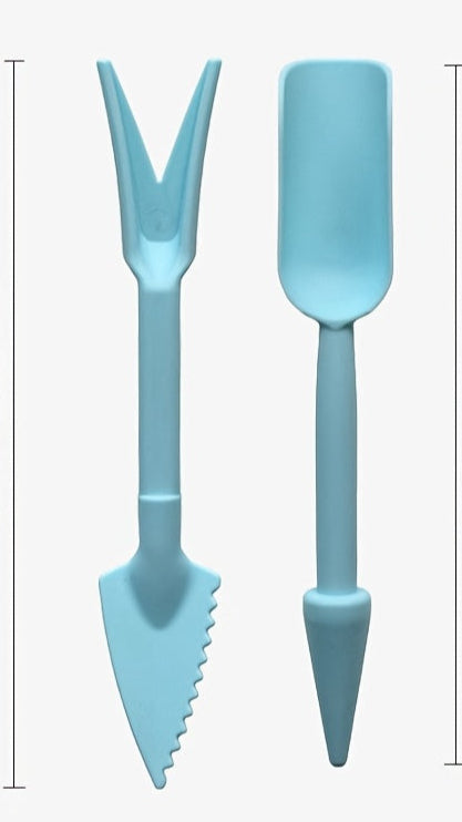 Zweiteiliges Gartenwerkzeug-Set im klassischen Stil