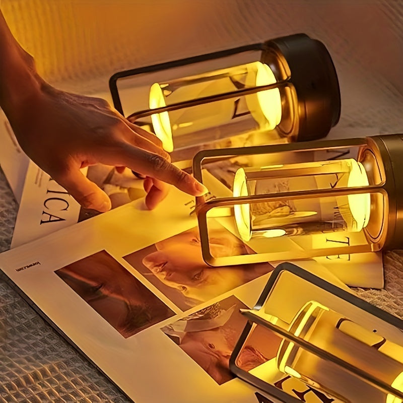 Wiederaufladbare Kristall-Tischlampe – 2000mAh led Retro-Licht