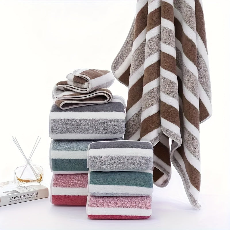 1 Handtuch + 1 Badetuch Set – Weich, Stilvoll & Ideal für den Alltag