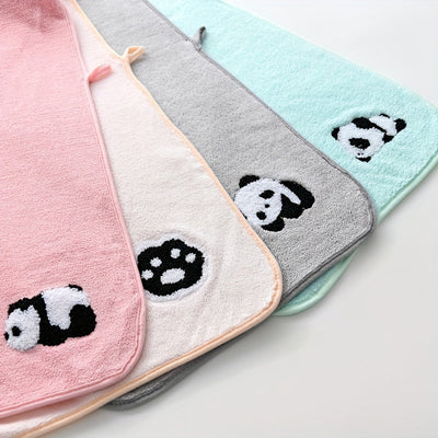 Weich & Absorbierendes Panda-Handtuch-Set