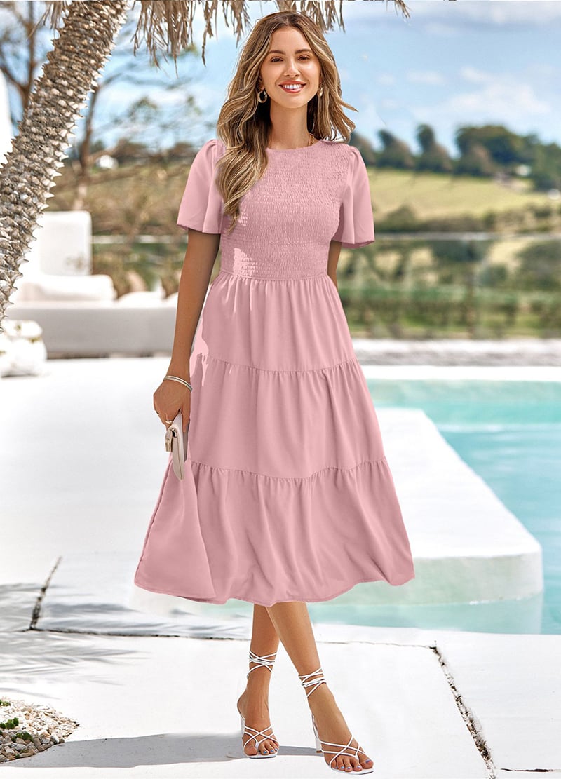 Paula® | Elegantes und schickes Kleid mit ausgestelltem Rock