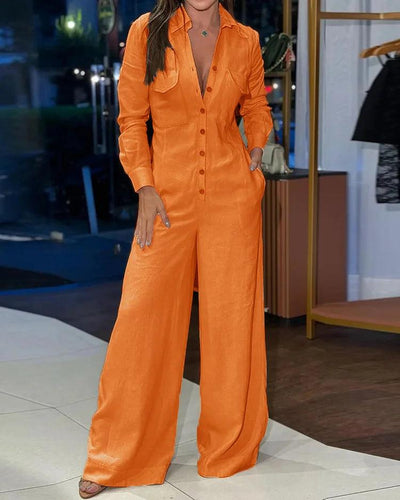 Weit Geschnittener Jumpsuit für Damen