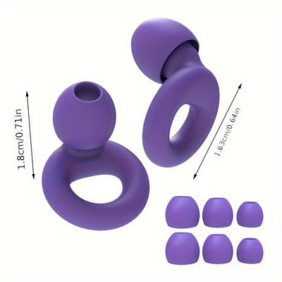 Weiche Silikon-Ohrstöpsel – Ideal zum Schwimmen