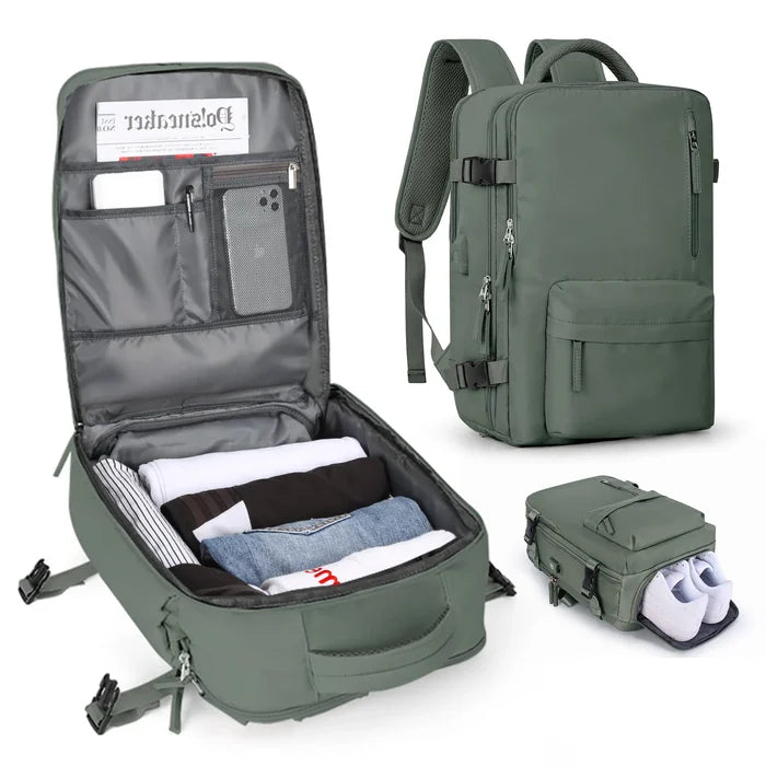 Wasserfester Reise-Rucksack für Damen
