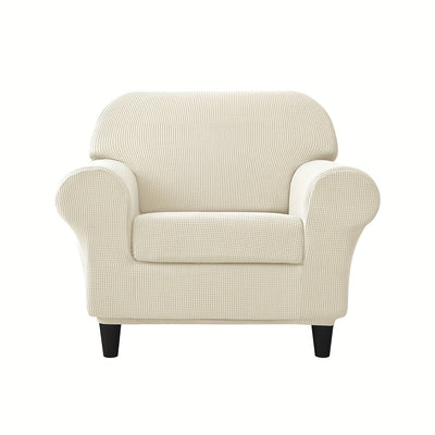 Weiche und elastische Jacquard-Sofahusse mit Kissenbezügen