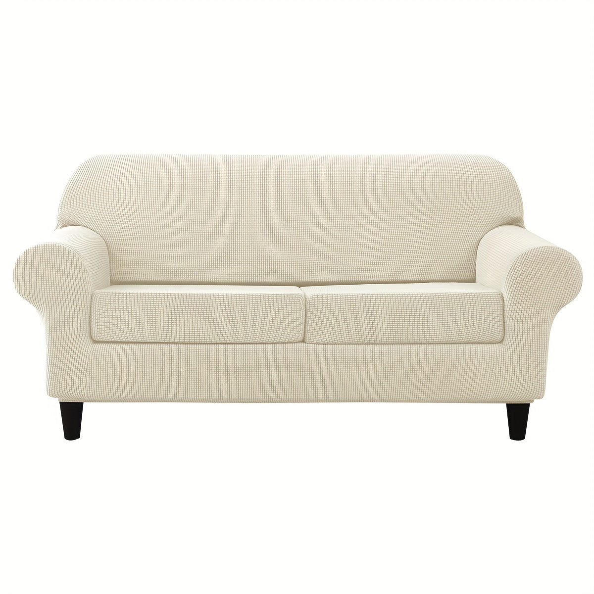 Weiche und elastische Jacquard-Sofahusse mit Kissenbezügen