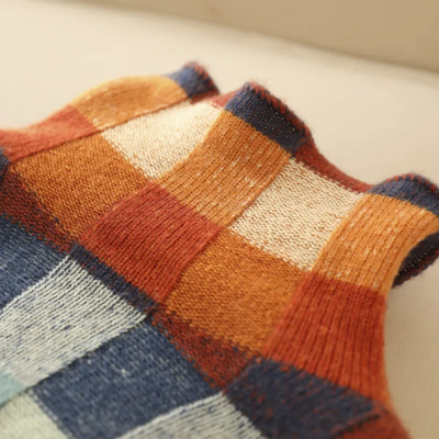 Zinnia | Damen Rollkragen Pullover | Strick Sweater