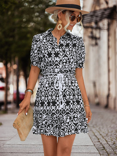 Yesenia® | Bedrucktes Hemdkleid für Frühling und Sommer