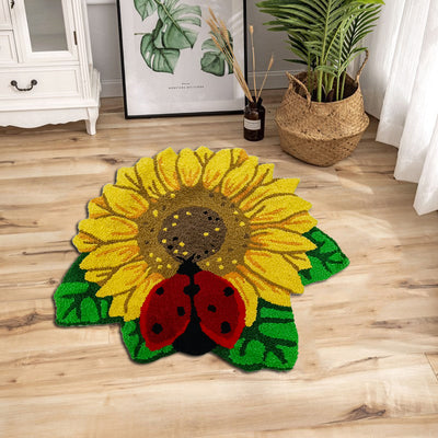 Wunderschöner Schmetterling-Blumen-Teppich für Schlafzimmer-Dekor