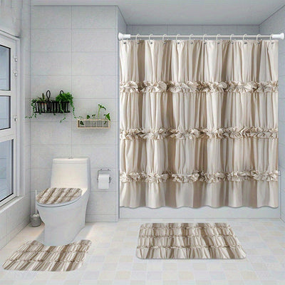 Wohnkultur Badezimmer-Duschvorhang Set