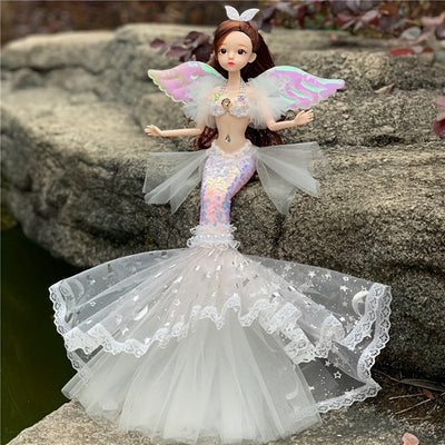 45 cm Bunte Meerjungfrau-Puppen für Mädchen