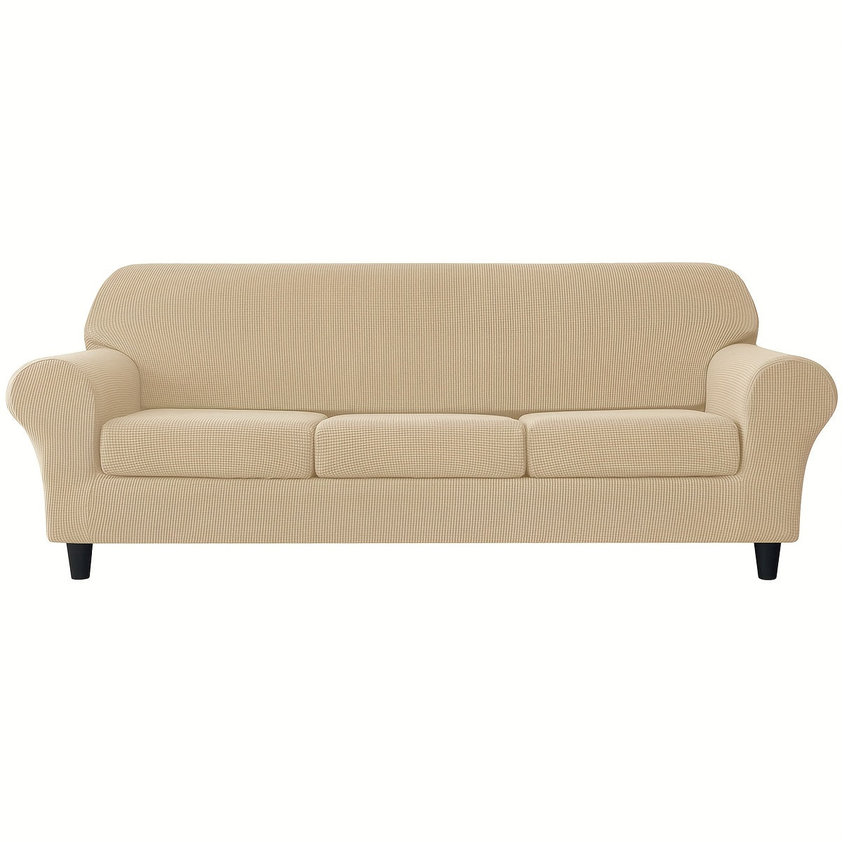 Weiche und elastische Jacquard-Sofahusse mit Kissenbezügen