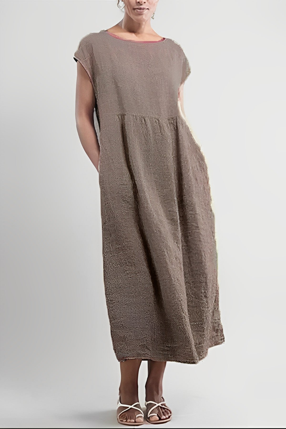 Warmes - Elegantes Kleid im Retrostil für dich