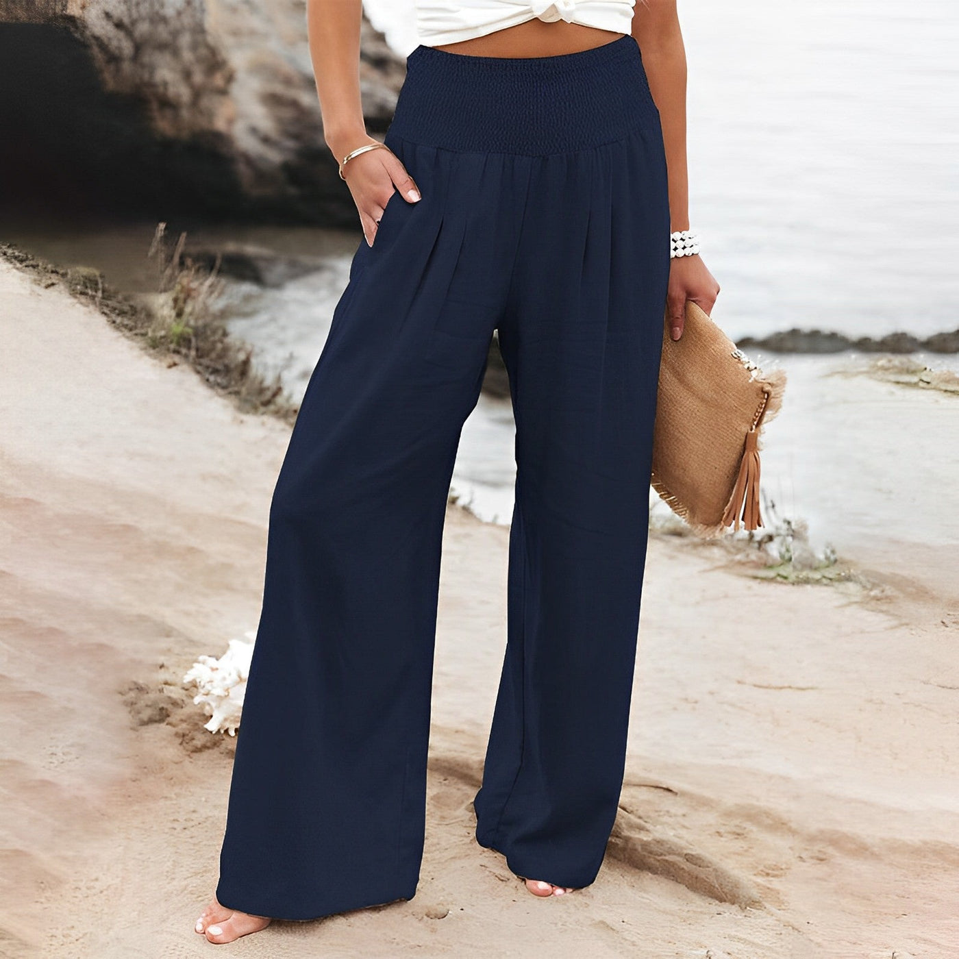 Weitbein-Hose für Damen