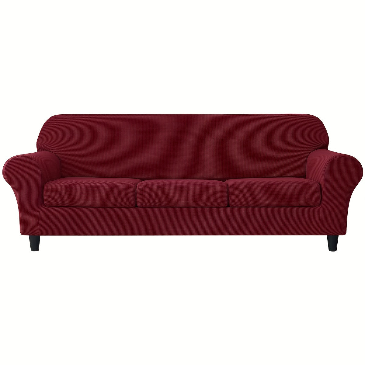 Weiche und elastische Jacquard-Sofahusse mit Kissenbezügen