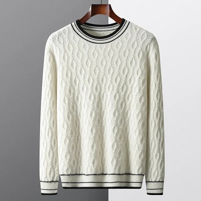 Herren eleganter Herbstpullover | Lang