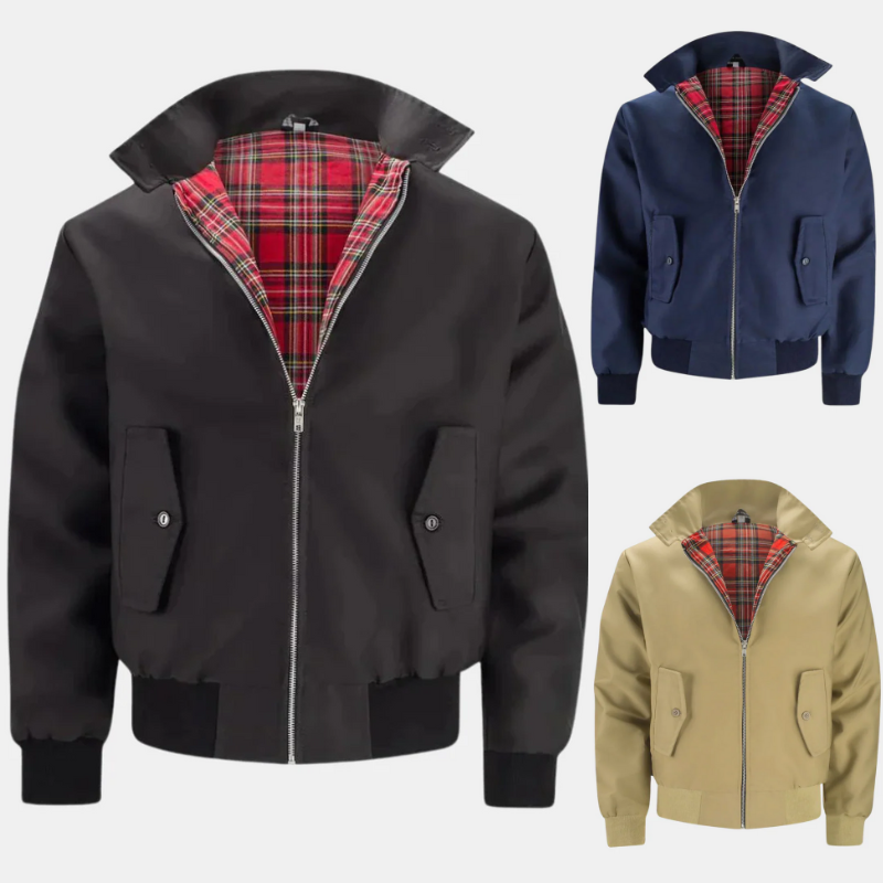 Herren lässige Harrington-Jacke | Warme