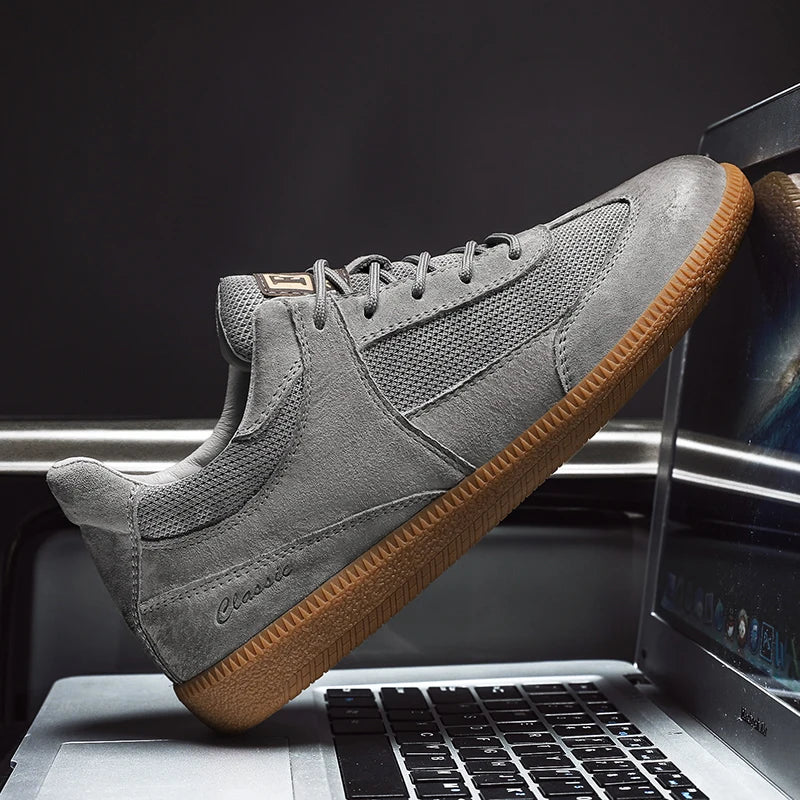 Herren Sneaker aus echtem Leder - Calvino
