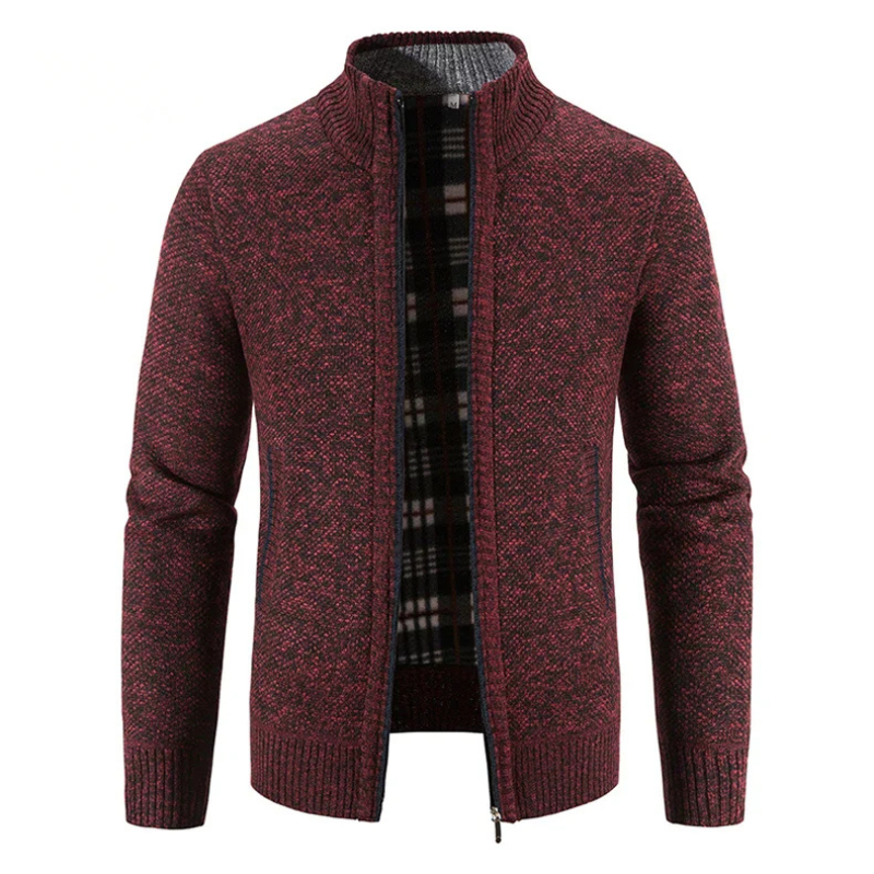 Wendell | Herren Strickjacke mit Reißverschluss | Trachten