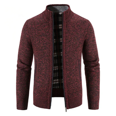 Wendell | Herren Strickjacke mit Reißverschluss | Trachten