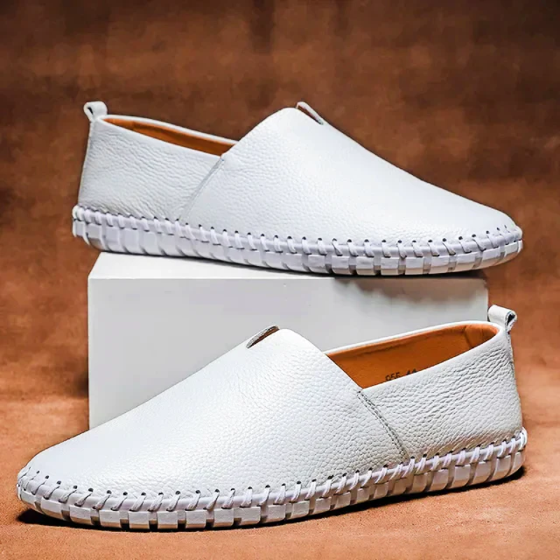 Adalwolf | Herren Sommer Loafer | Schwarz