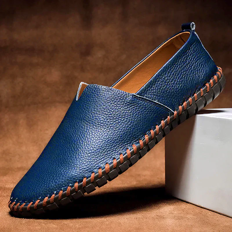 Adalwolf | Herren Sommer Loafer | Schwarz