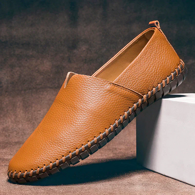 Adalwolf | Herren Sommer Loafer | Schwarz