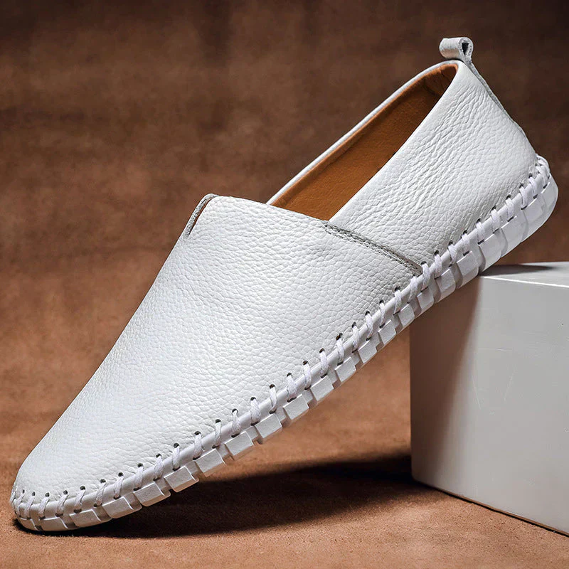 Adalwolf | Herren Sommer Loafer | Schwarz