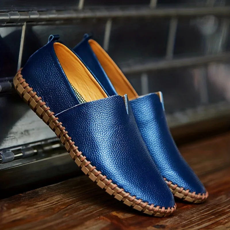 Adalwolf | Herren Sommer Loafer | Schwarz