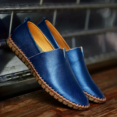 Adalwolf | Herren Sommer Loafer | Schwarz