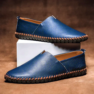 Adalwolf | Herren Sommer Loafer | Schwarz
