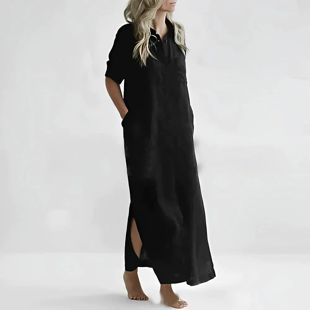 Weiches - Seitenschlitz Kleid für dich