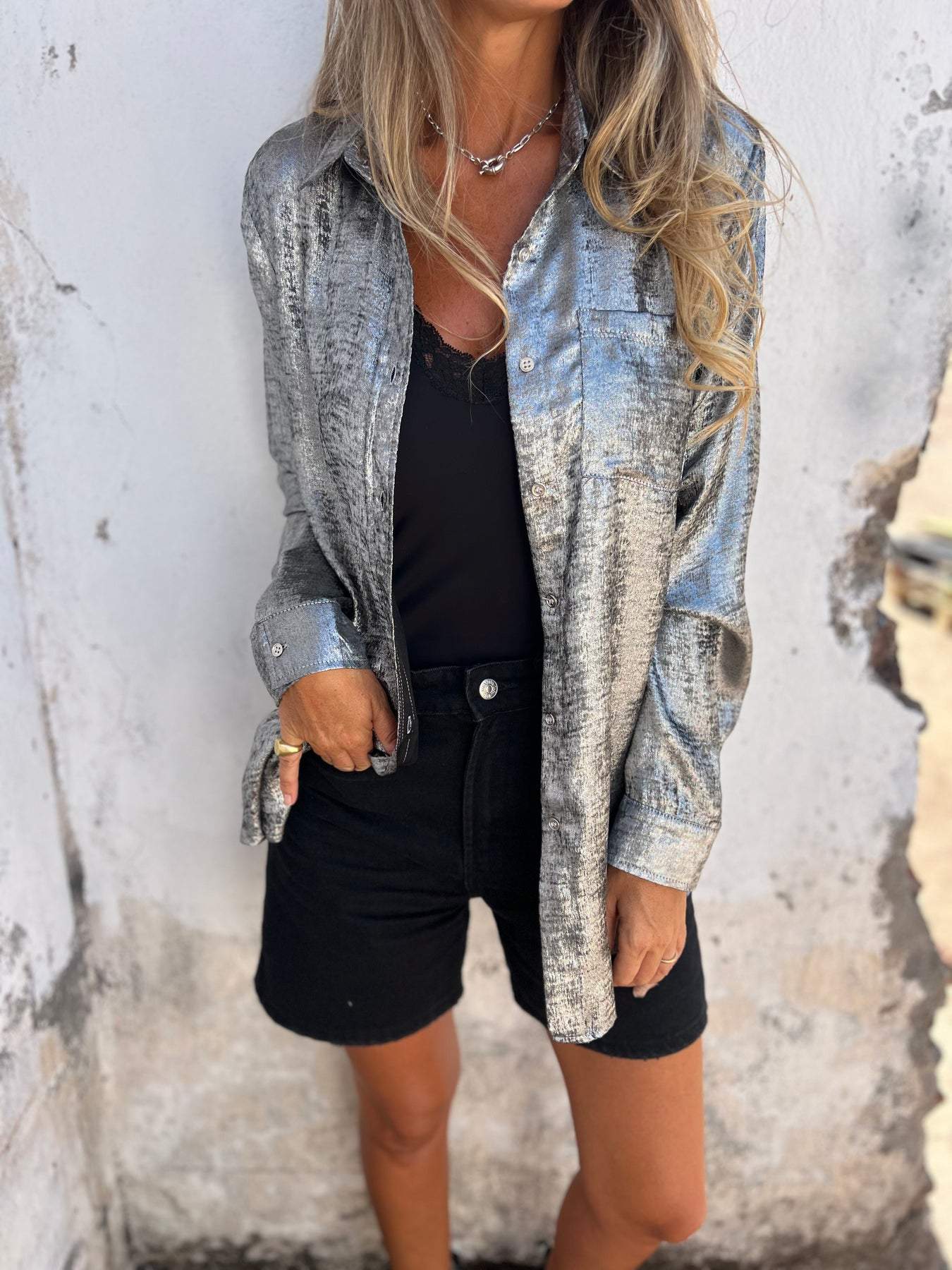 Zella™ - Schickes Schimmer-Shirt