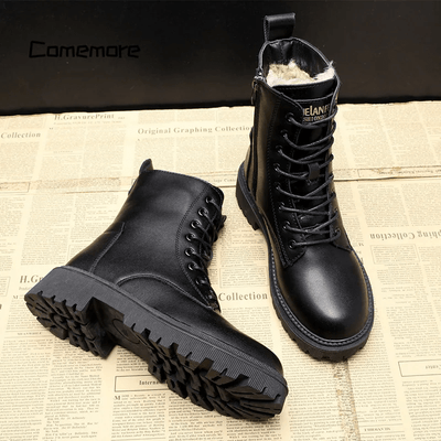 Winterboots mit Reißverschluss | Gefütterte Innenseite | Robustes Design