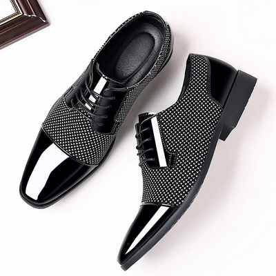 Aeron | Herren Oxford Schuhe | Schwarz