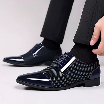 Aeron | Herren Oxford Schuhe | Schwarz