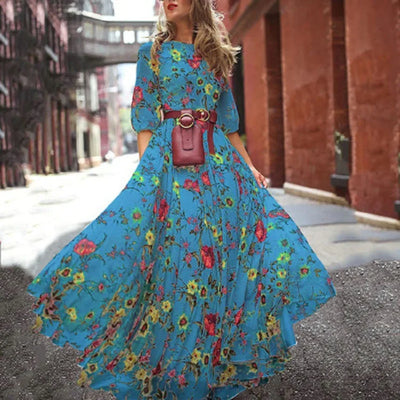 Aerith -Das stilvolle Maxi Kleid für jede Gelegenheit