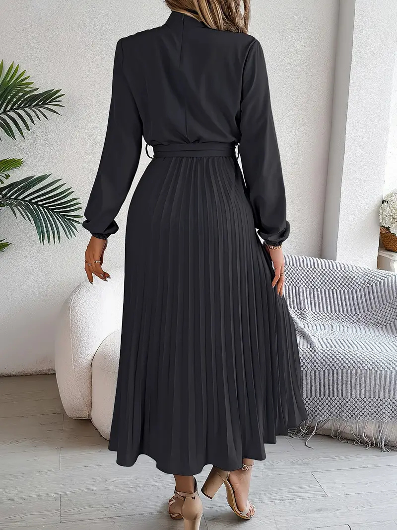 Stacey | Plissee Kleid Hochzeitsgast | Midi