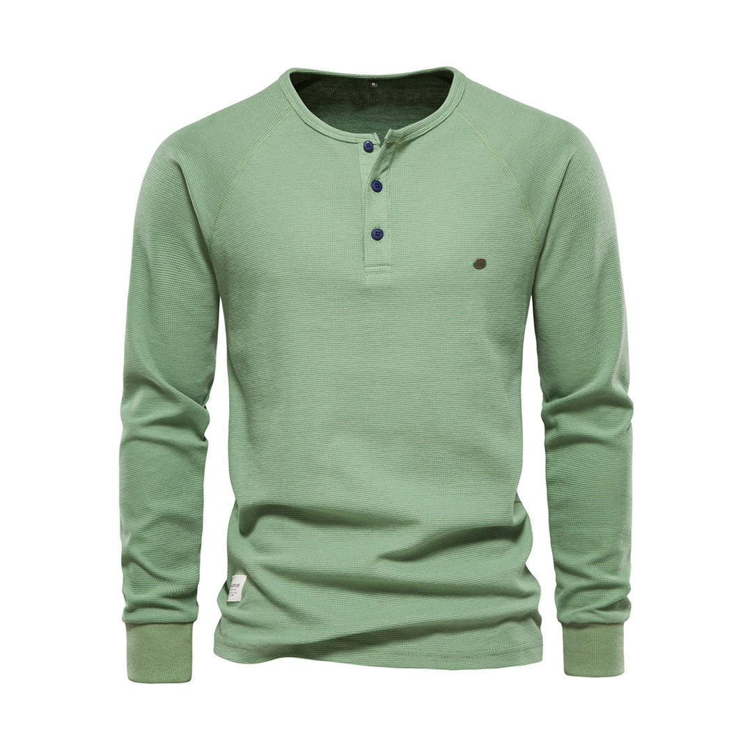 William | Herren Schwarz Sweatshirt | Langarm