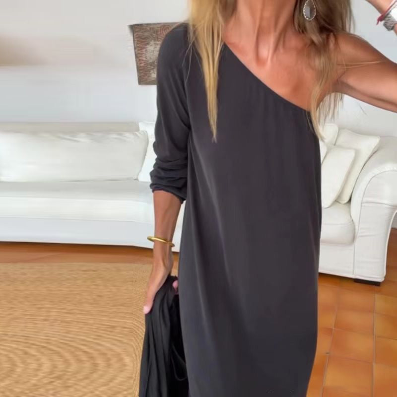 Peggy® | Lässiges langes Damenkleid