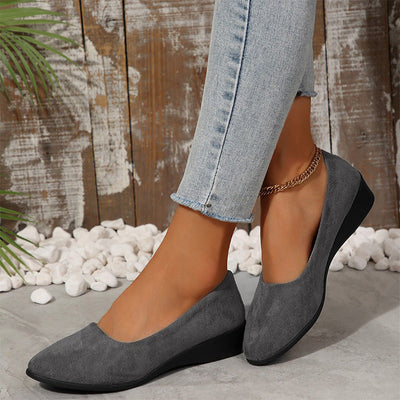 Ophelia® | Elegante und leichte Schuhe mit rutschfestem, niedrigem Keilabsatz