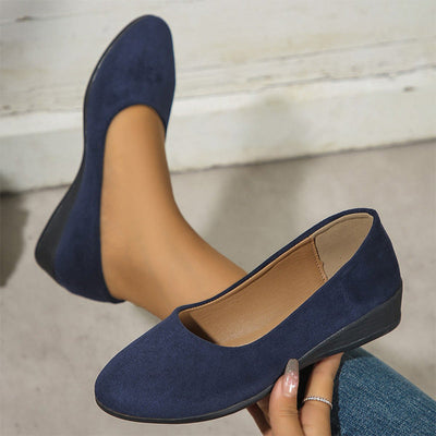 Ophelia® | Elegante und leichte Schuhe mit rutschfestem, niedrigem Keilabsatz