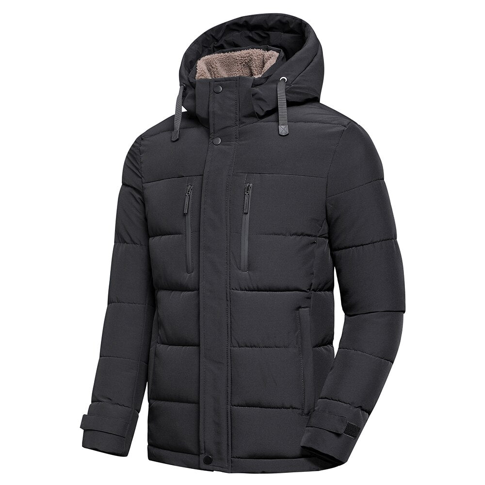 Warme, gesteppte Winterjacke für Männer - Anton