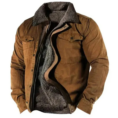 Warme Vintage-Jacke für Herren | Winter